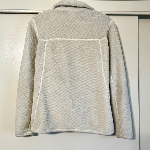 Patagonia Re Tool Snap -T Pullover Jacket Cream Polortec Thermal Pro Fleece XS - Picture 2 of 14